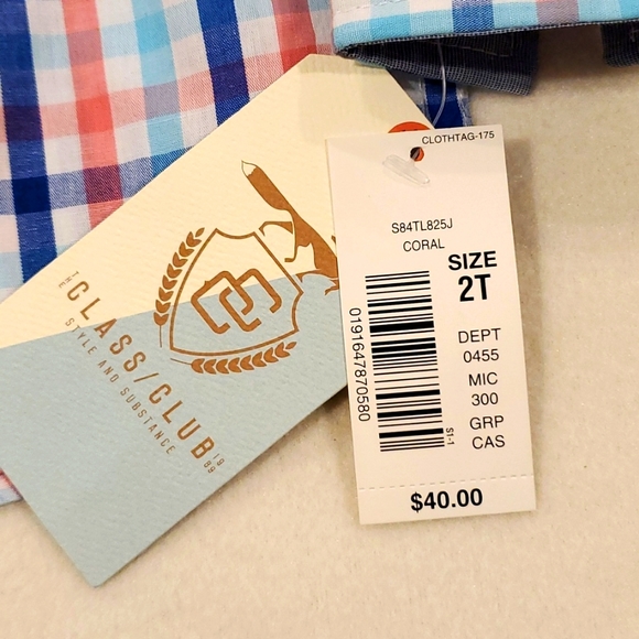 Class Club Long Sleeved Button Down Shirt - Picture 3 of 6